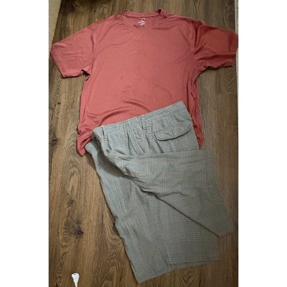 Tommy bahama Golf Shorts And  L Colosseum Shirt Outfit